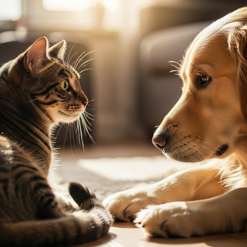 Cat and Dog In Love | Heartwarming Moment Captured
