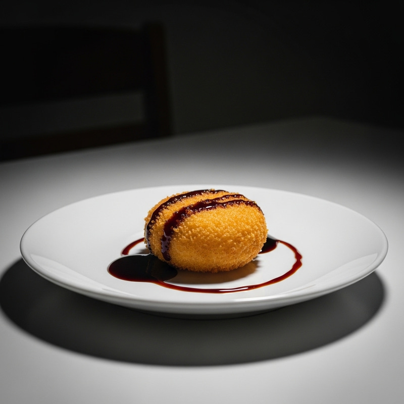 Delicious Shrimp Croquette with Soy Sauce Delicious Shrimp Croquette with Soy Sauce