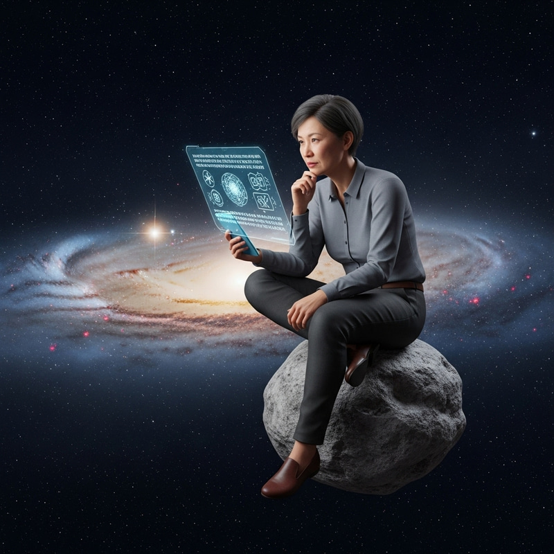 Philosopher Contemplating the Cosmos Philosopher Contemplating the Cosmos