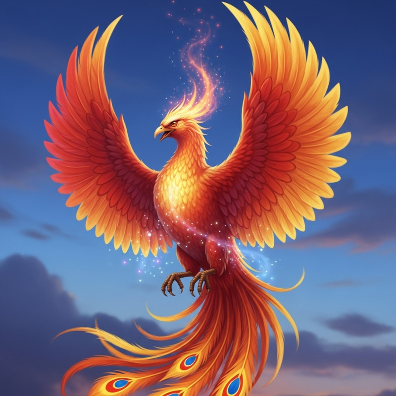 Majestic Phoenix: Symbol of Rebirth & Resurgence
