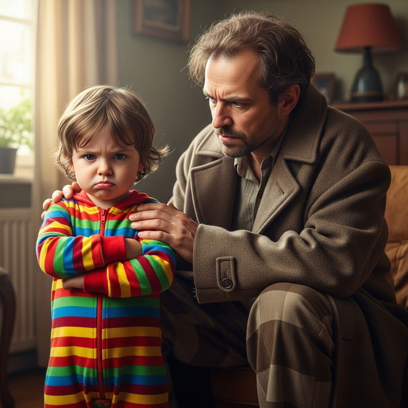 Angry Baby and Ugly Man - Expressive Imagery