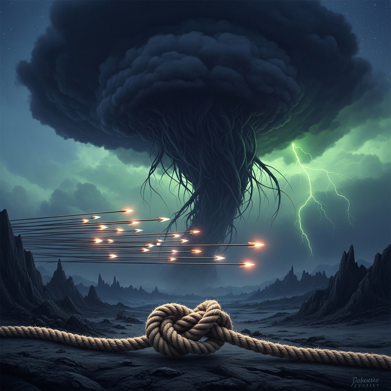 Depression, Anxiety & Stress: Abstract Illustration Depression, Anxiety & Stress: Abstract Illustration