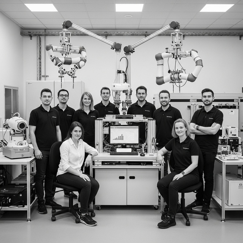 Vintage Industrial Photography with Scientists, Engineers & Robots Vintage Industrial Photography with Scientists, Engineers & Robots