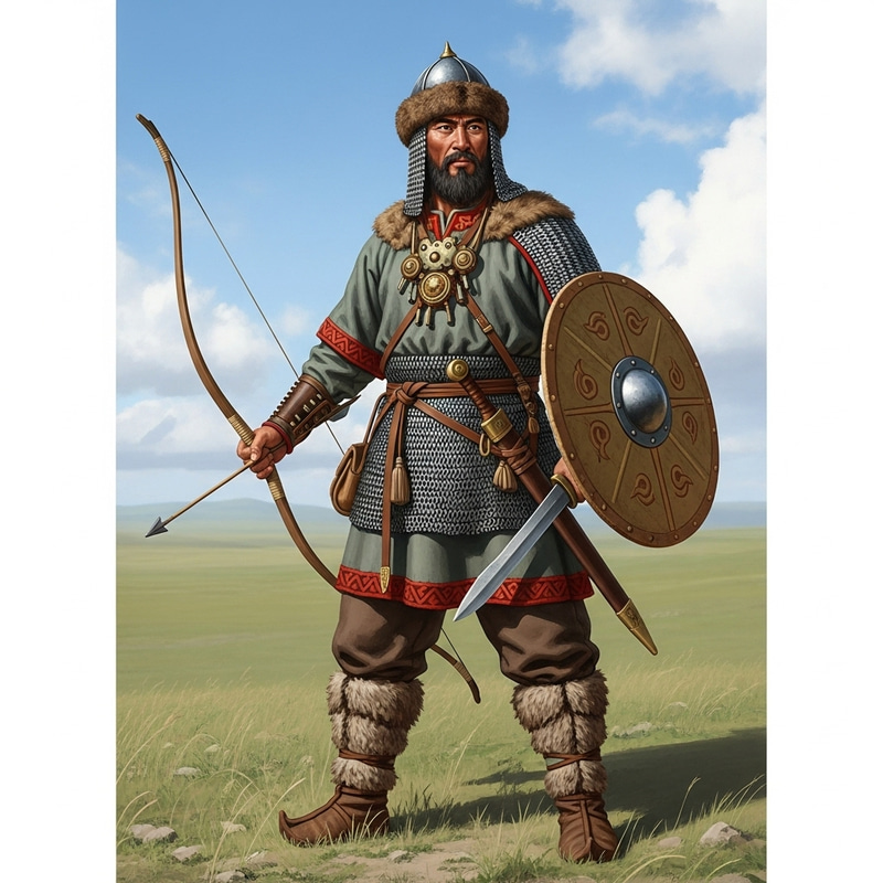 Saka Warrior - Ancient Scythian Nomadic Tribes Saka Warrior - Ancient Scythian Nomadic Tribes