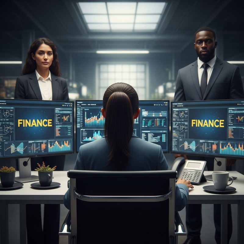 Female South Asian Software Engineer Immersed in Epic Finance Environment Female South Asian Software Engineer Immersed in Epic Finance Environment