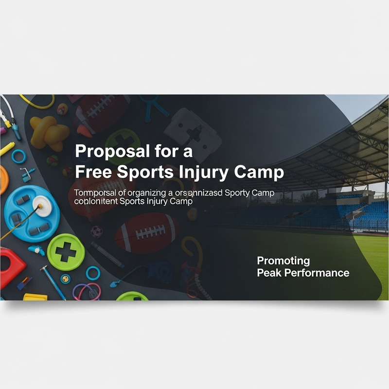 Organise Complimentary Sports Injury Camp - Peak Performance