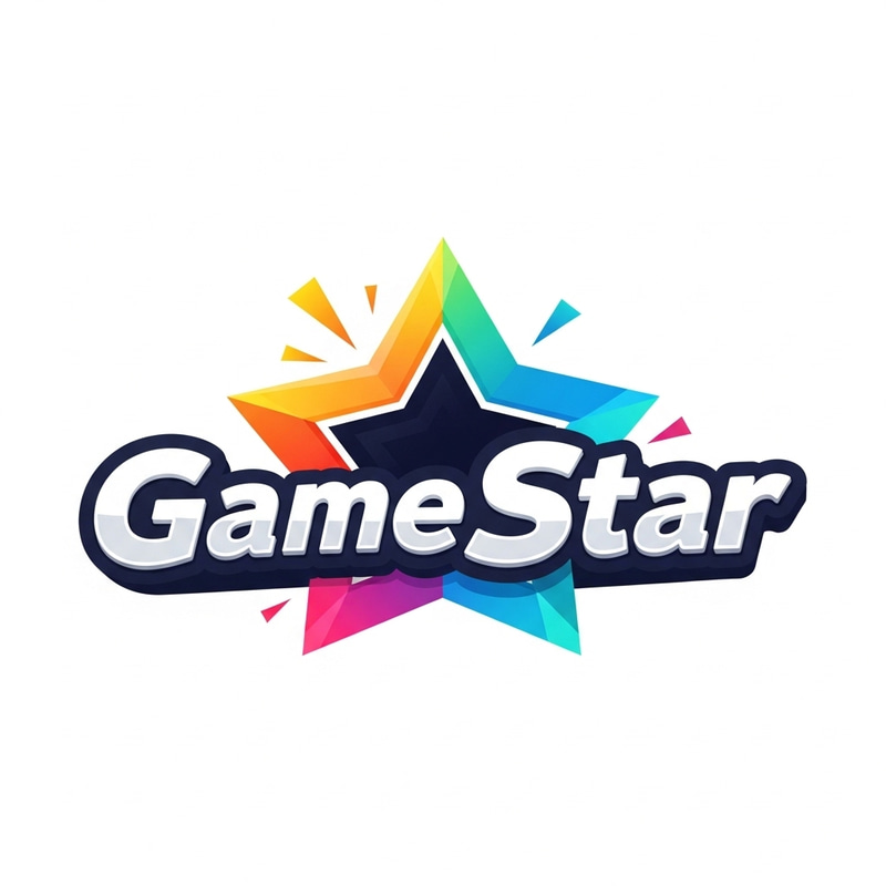 GameStar Logo | Exciting & Vibrant Brand Identity for Gaming Company GameStar Logo | Exciting & Vibrant Brand Identity for Gaming Company
