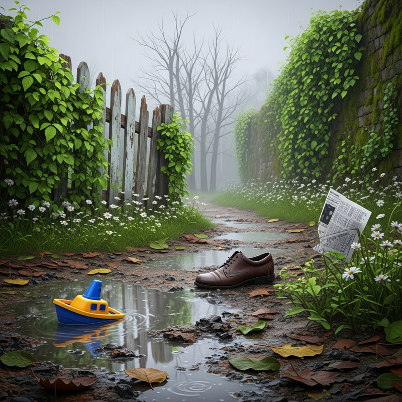 Nature's Recapture: Gone with the Rain Nature's Recapture: Gone with the Rain