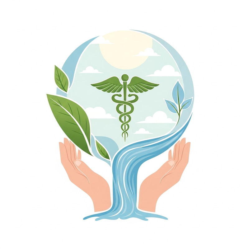 Elegant Heal Icon for Wellness and Restoration Elegant Heal Icon for Wellness and Restoration