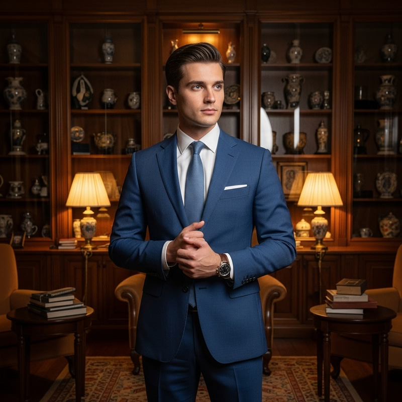 Max Prestige Lightskin Individual - Vintage Elegance Personified