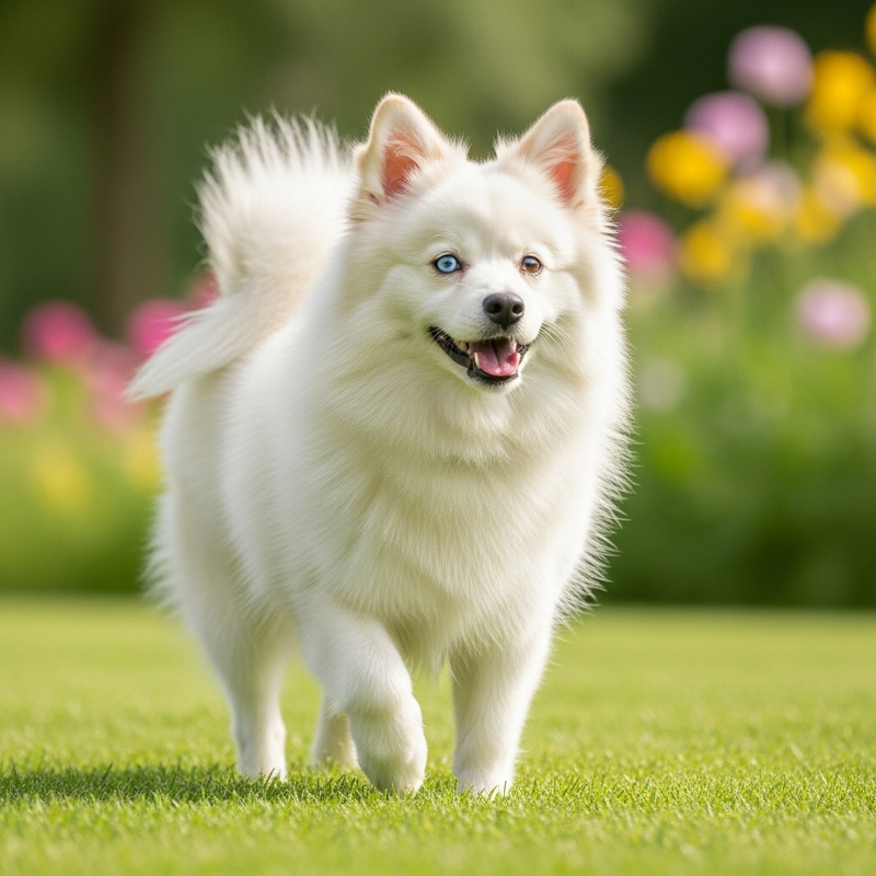 Adorable Dog with Fluffy Tail | Lovable Canine Adorable Dog with Fluffy Tail | Lovable Canine
