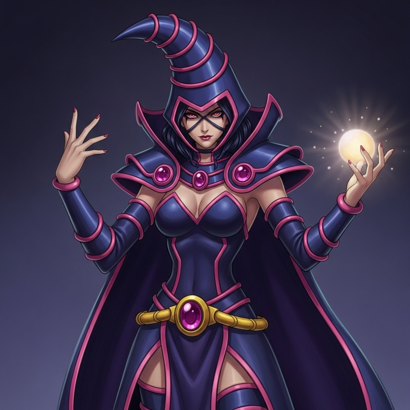 Empowering Maga Oscura: Mystical Comic Book Artwork Empowering Maga Oscura: Mystical Comic Book Artwork