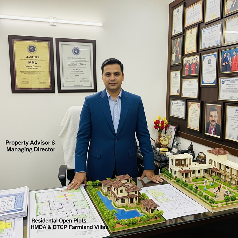 Expert Property Advisor | Managing Director at SRI VEDA BHOOMI DEVELOPERS Expert Property Advisor | Managing Director at SRI VEDA BHOOMI DEVELOPERS