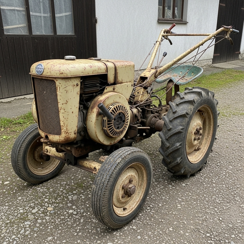 Vintage Motorized Cultivator