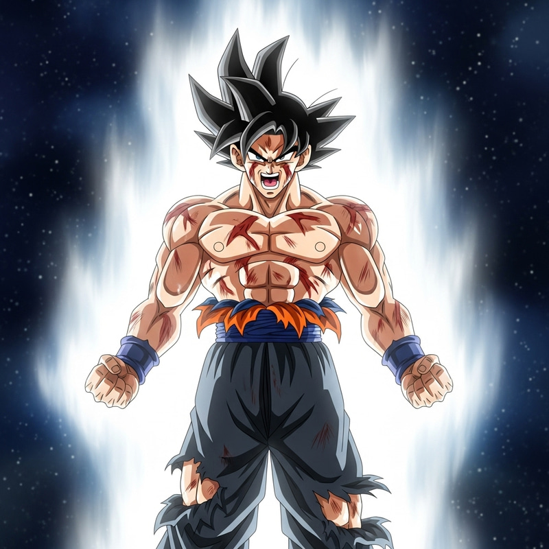 Goku's Ultra Instinct Fury Goku's Ultra Instinct Fury