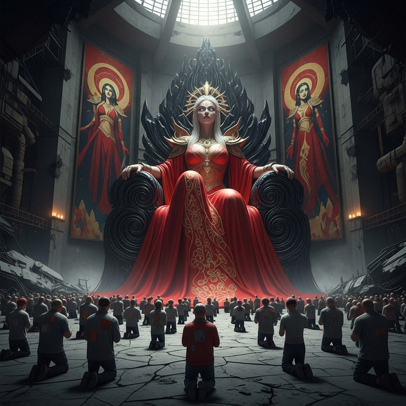 Scarlet Witch Dystopian Ruler of Earth