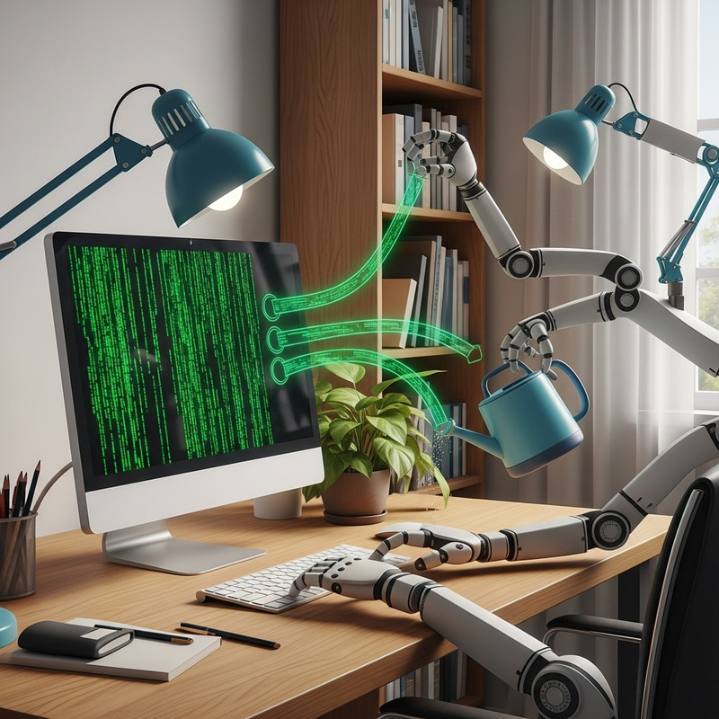 Automating Tasks with Artificial Intelligence | Futuristic Productivity Automating Tasks with Artificial Intelligence | Futuristic Productivity