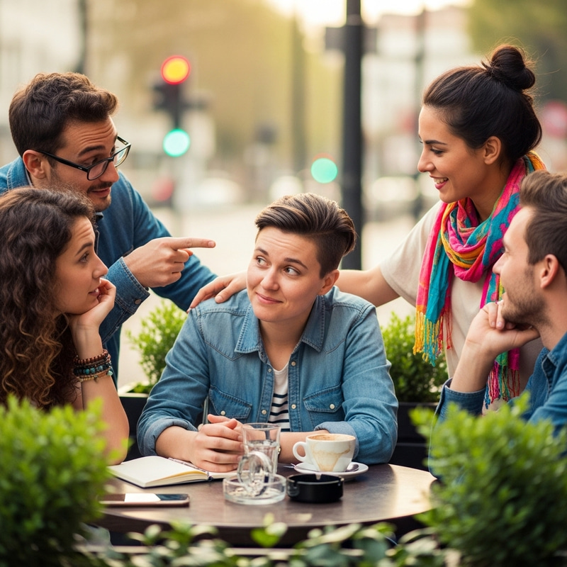 Friends Asking An If They've Quit Smoking Yet Friends Asking An If They've Quit Smoking Yet