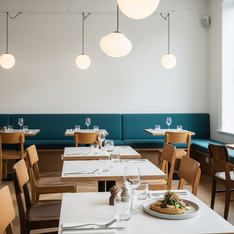 Serene Minimalist Scandinavian Cuisine & Ambiance Serene Minimalist Scandinavian Cuisine & Ambiance