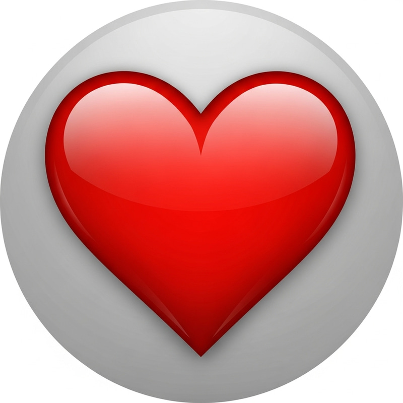 3D Red Heart Emoji 3D Red Heart Emoji