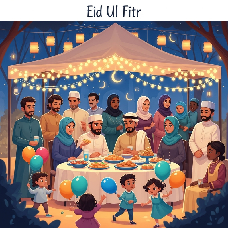 Eid ul Fitr Festive Gathering | Traditional Food & Laughter Eid ul Fitr Festive Gathering | Traditional Food & Laughter