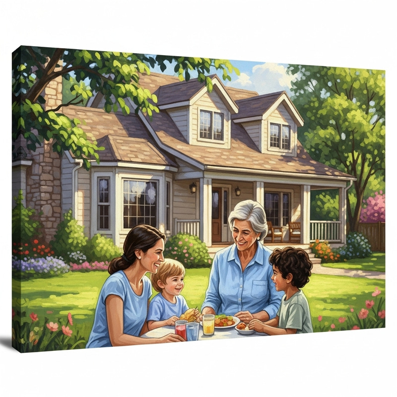 Charming Homestead: Family Moments in Nature Charming Homestead: Family Moments in Nature