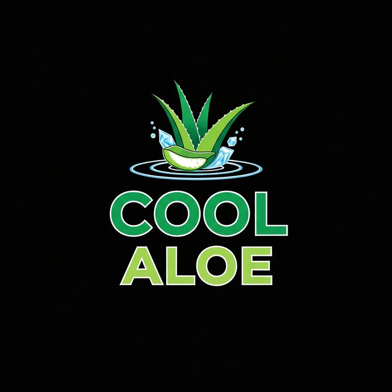 Unique Cool Aloe Logo Design | Fresh & Stylish