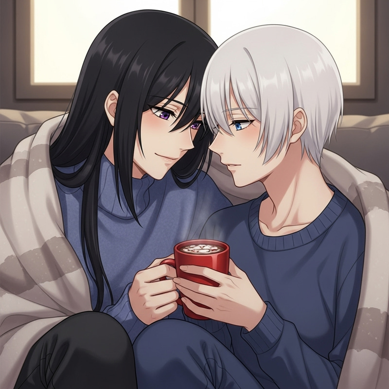 Close Friends Bonding with Cocoa: Heartwarming Moment Captured Close Friends Bonding with Cocoa: Heartwarming Moment Captured