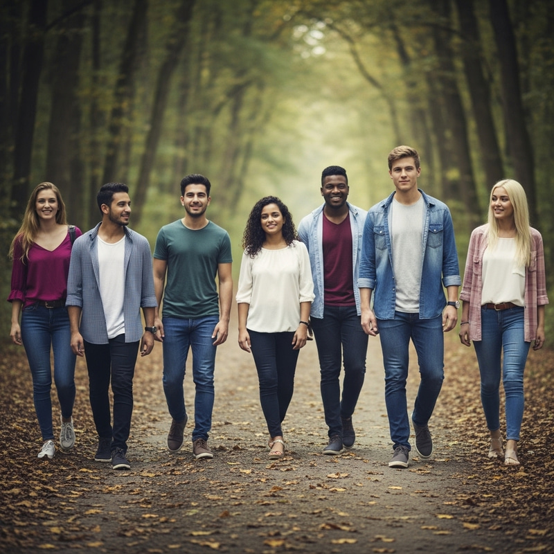 Group of Friends: Path of Uncertainty