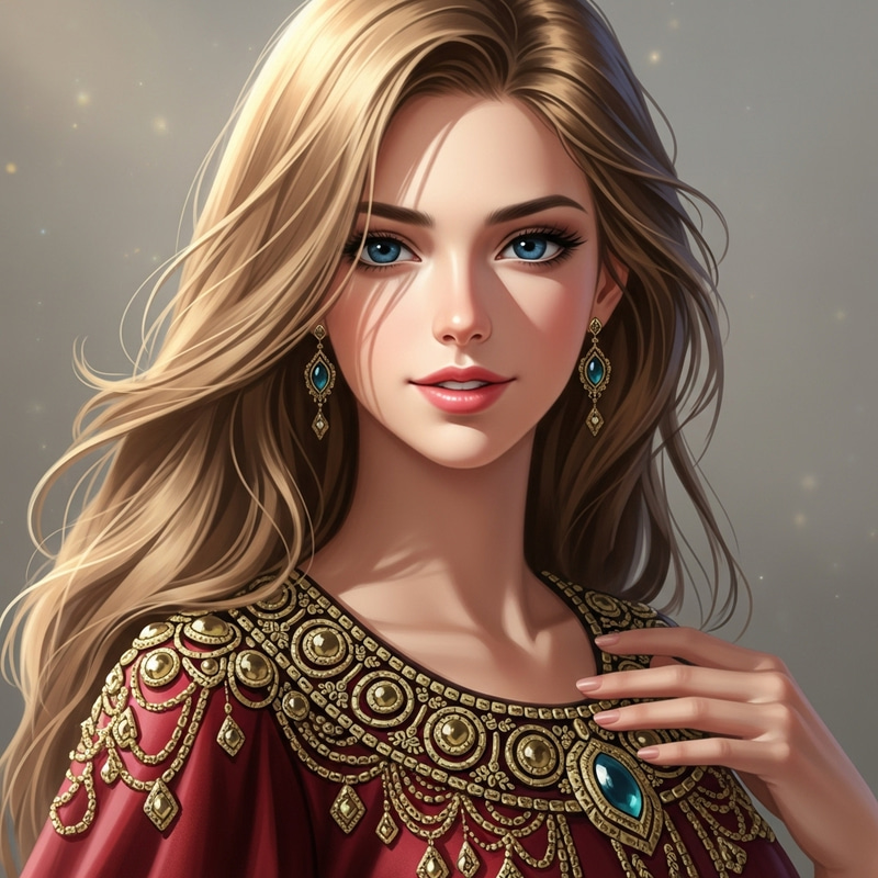 Beautiful Young Woman, Wealthy 19-Year-Old Beautiful Young Woman, Wealthy 19-Year-Old