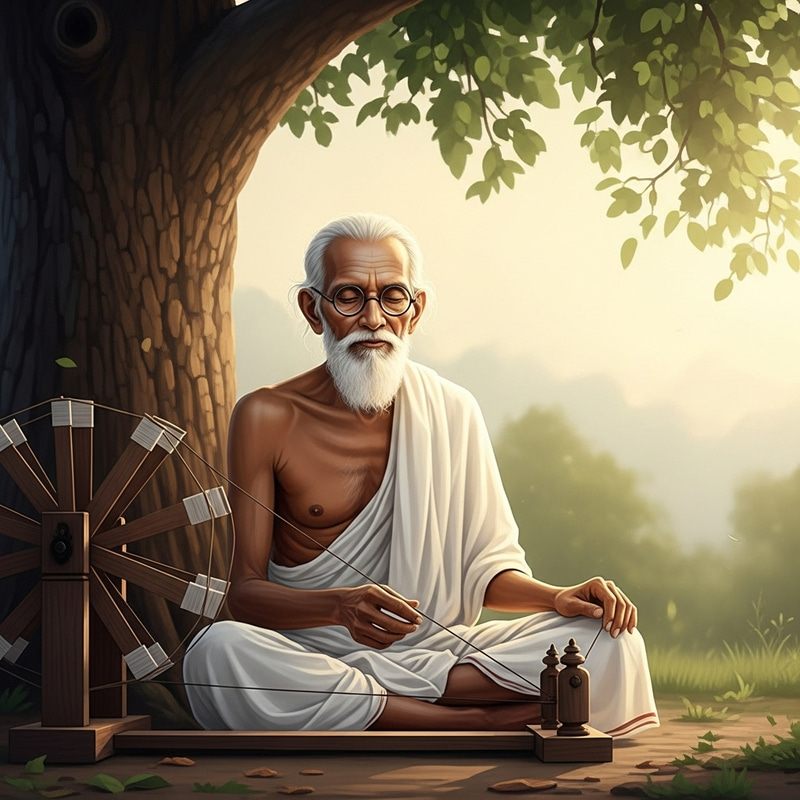 Mahatma Gandhi: Icon of Peace and Tranquility Mahatma Gandhi: Icon of Peace and Tranquility