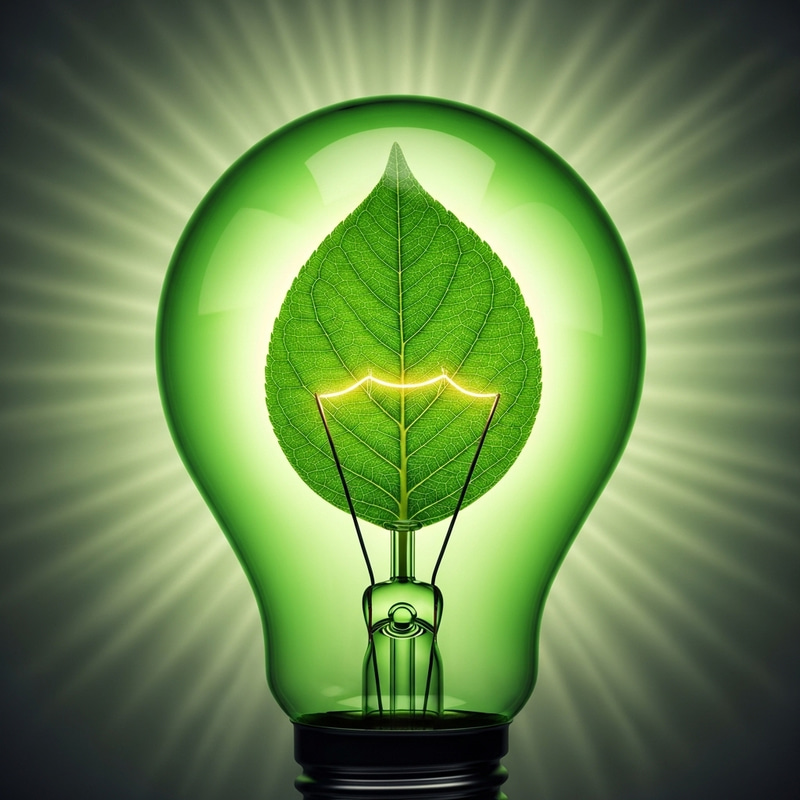 Green Light Bulb Drawing: Idea Generation in Nature Green Light Bulb Drawing: Idea Generation in Nature