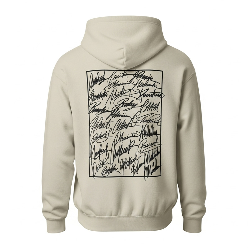 Unique Beige Hoodie with Signature Box | Trendy Apparel Unique Beige Hoodie with Signature Box | Trendy Apparel