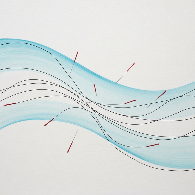 Traditional Japanese Acupuncture Art, Meridians Close-Up