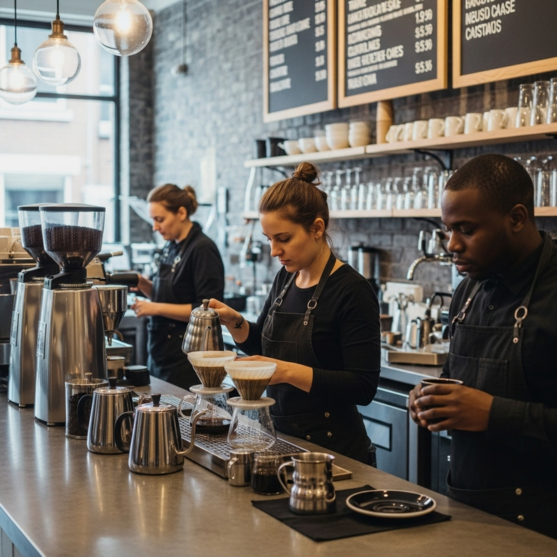 Experience the Art of Third Wave Coffee at Our Industrial Chic Shop Experience the Art of Third Wave Coffee at Our Industrial Chic Shop