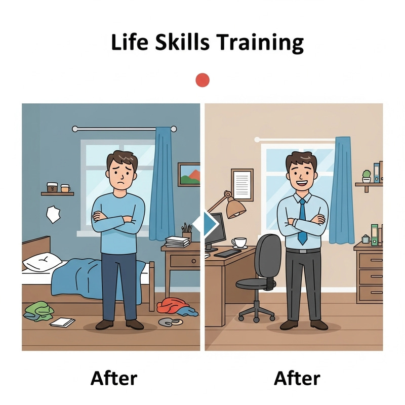 Man's Transformation through Life Skill Training Man's Transformation through Life Skill Training