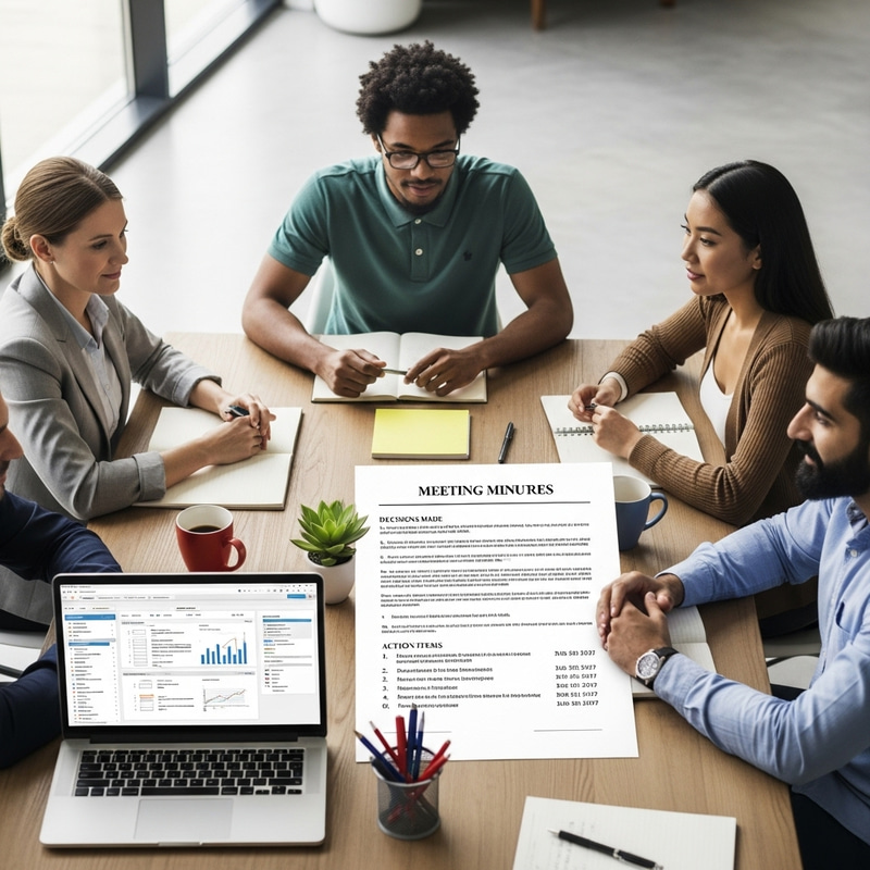 Effective Meeting Minutes Example & Key Decisions Effective Meeting Minutes Example & Key Decisions