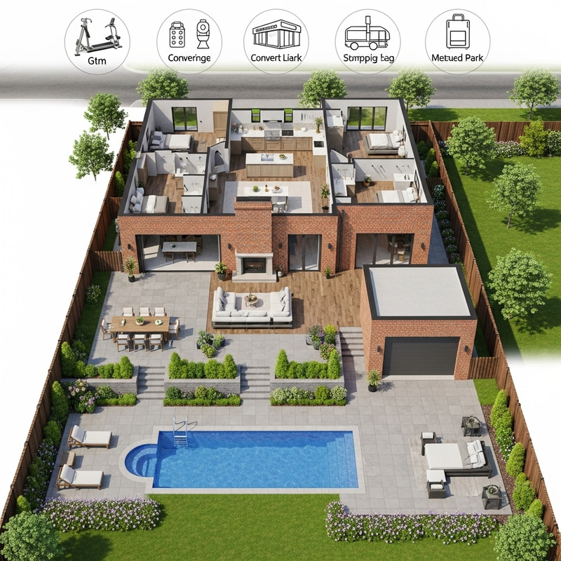 Luxurious Family Home with Stunning Views in Prime Location Luxurious Family Home with Stunning Views in Prime Location