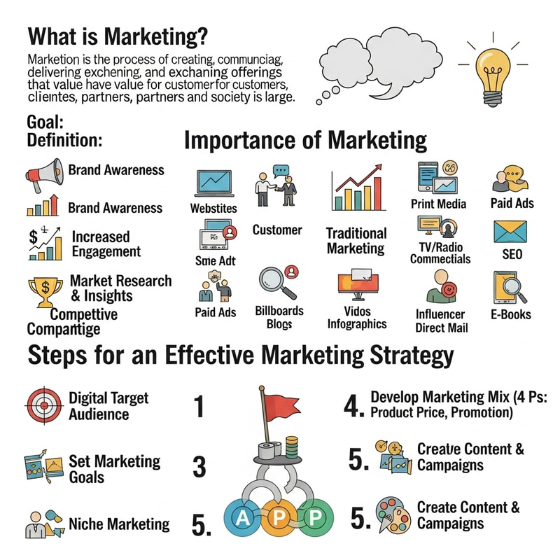 Key Marketing Concepts & Strategies: Types, Tips & More