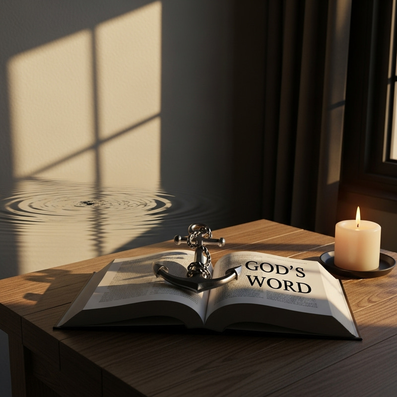 Anchor in God's Word: Embracing Solace in Life's Ebb Anchor in God's Word: Embracing Solace in Life's Ebb