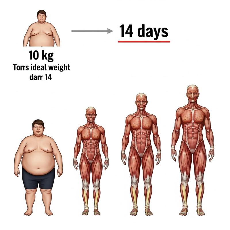 10 kg Weight Loss in 2 Weeks - Body Transformation & Toned Muscles 10 kg Weight Loss in 2 Weeks - Body Transformation & Toned Muscles