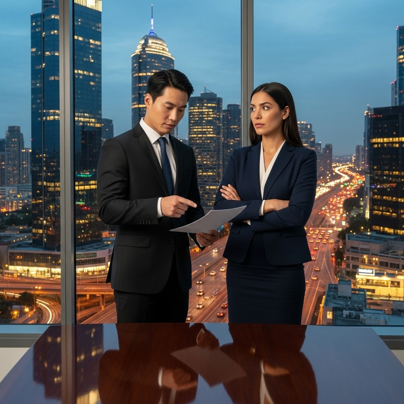 Business Professionals in Action | Corporate Attire Photo Business Professionals in Action | Corporate Attire Photo