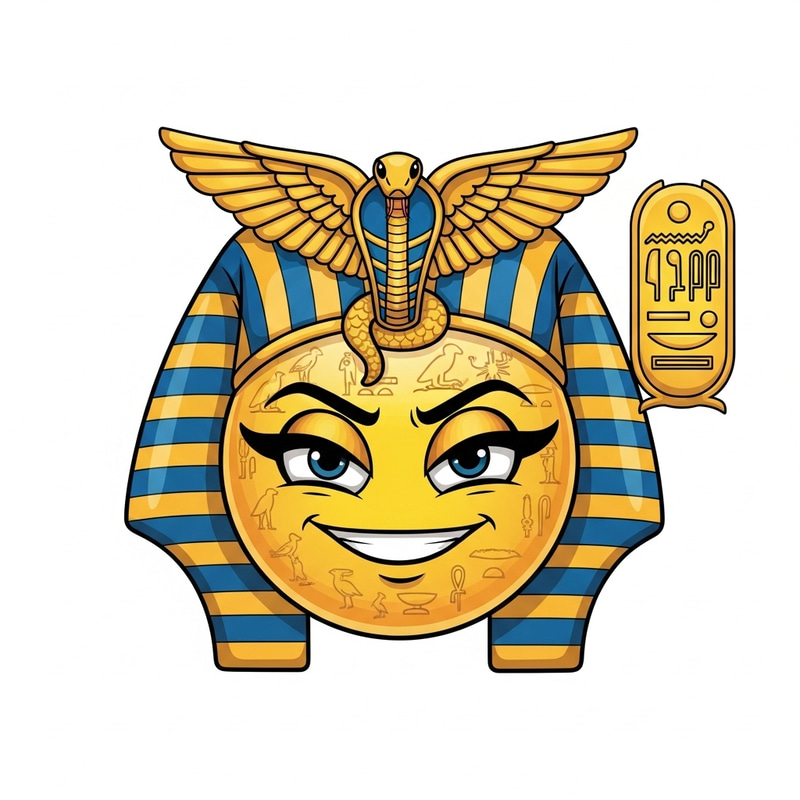 Egyptian Emoticon: Ancient Hieroglyphs Egyptian Emoticon: Ancient Hieroglyphs