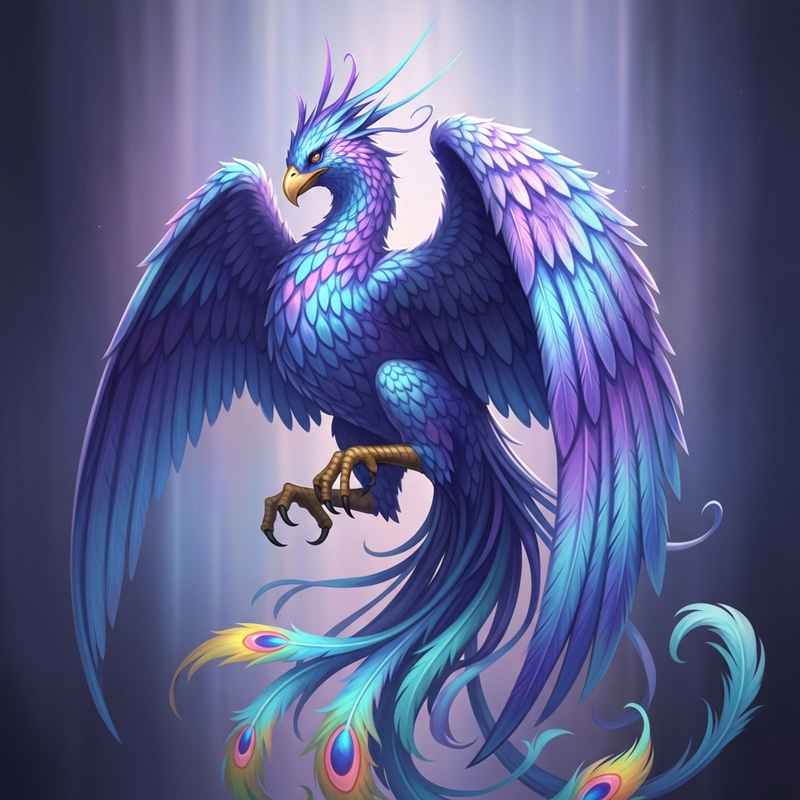 Majestic Mythical Creature in Fantasy Art Majestic Mythical Creature in Fantasy Art