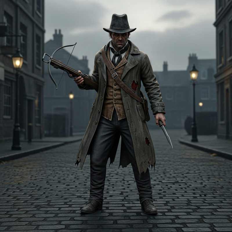 Shabby Henchman of a 1895 English Crime Syndicate Shabby Henchman of a 1895 English Crime Syndicate