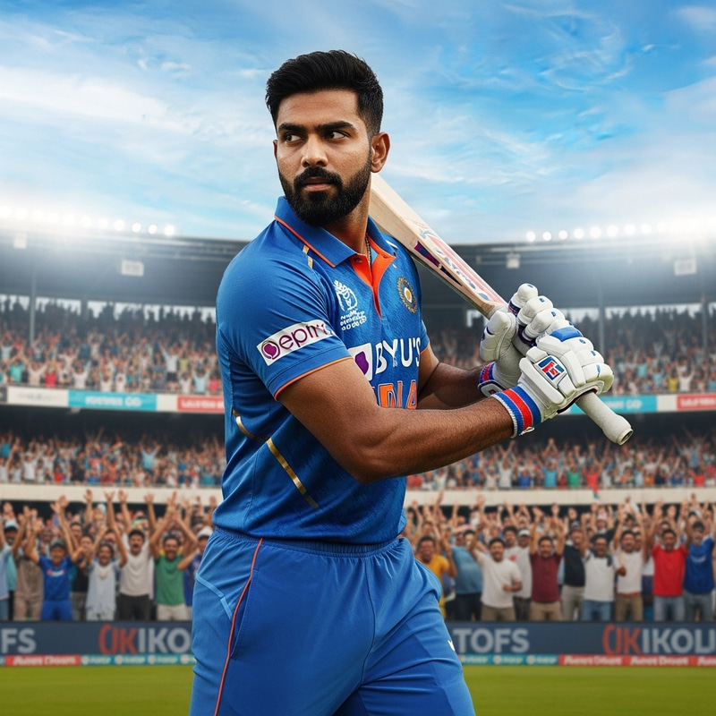 Virat Kohli - Indian Cricket Star | Stadium Scene