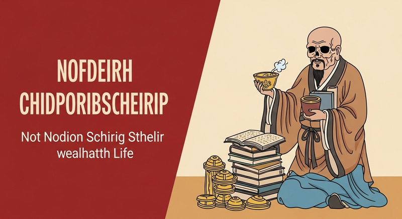 Buddhist Scholar Captivated by Wealth and Status | Unaware of Nearby Death