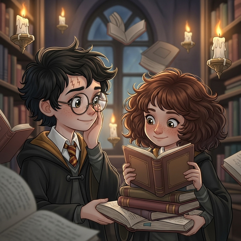 Harry Potter & Hermione's Magical Love Story Harry Potter & Hermione's Magical Love Story