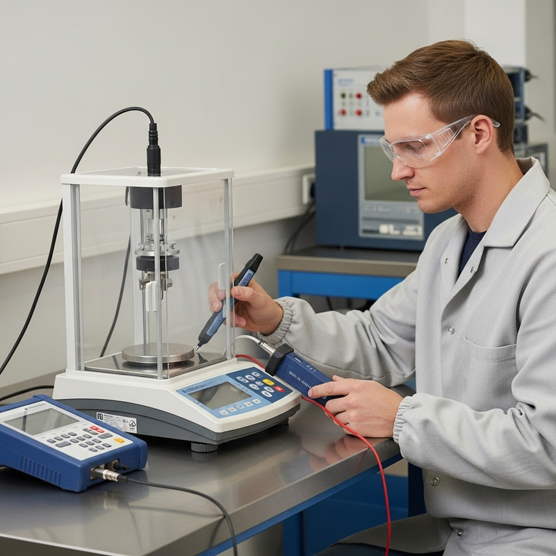 Digital Weighing Scale Calibration with LCT-Ultimate Load Cell Tester