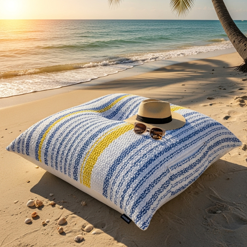 Beach Pillow Creation: Perfect for Relaxing